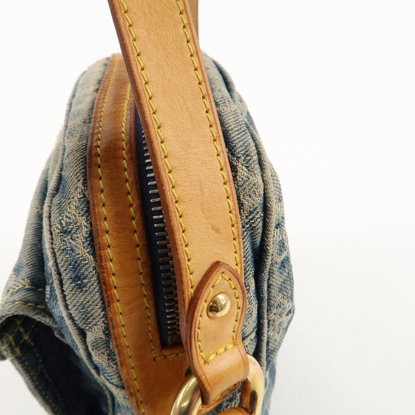 Louis Vuitton Monogram Denim Camera Bag Shoulder Bag Blue M95348