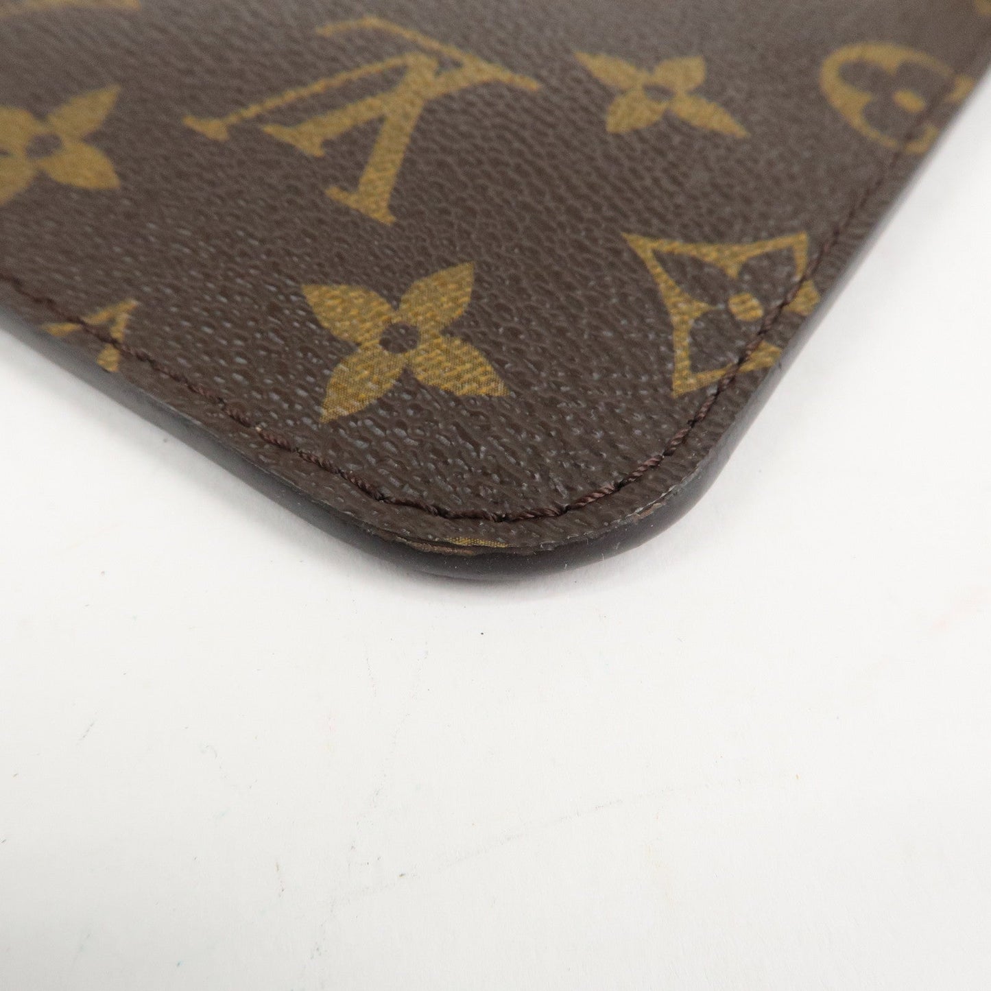 Louis Vuitton Monogram Pouch for Neverfull MM Tote Bag Fuchsia