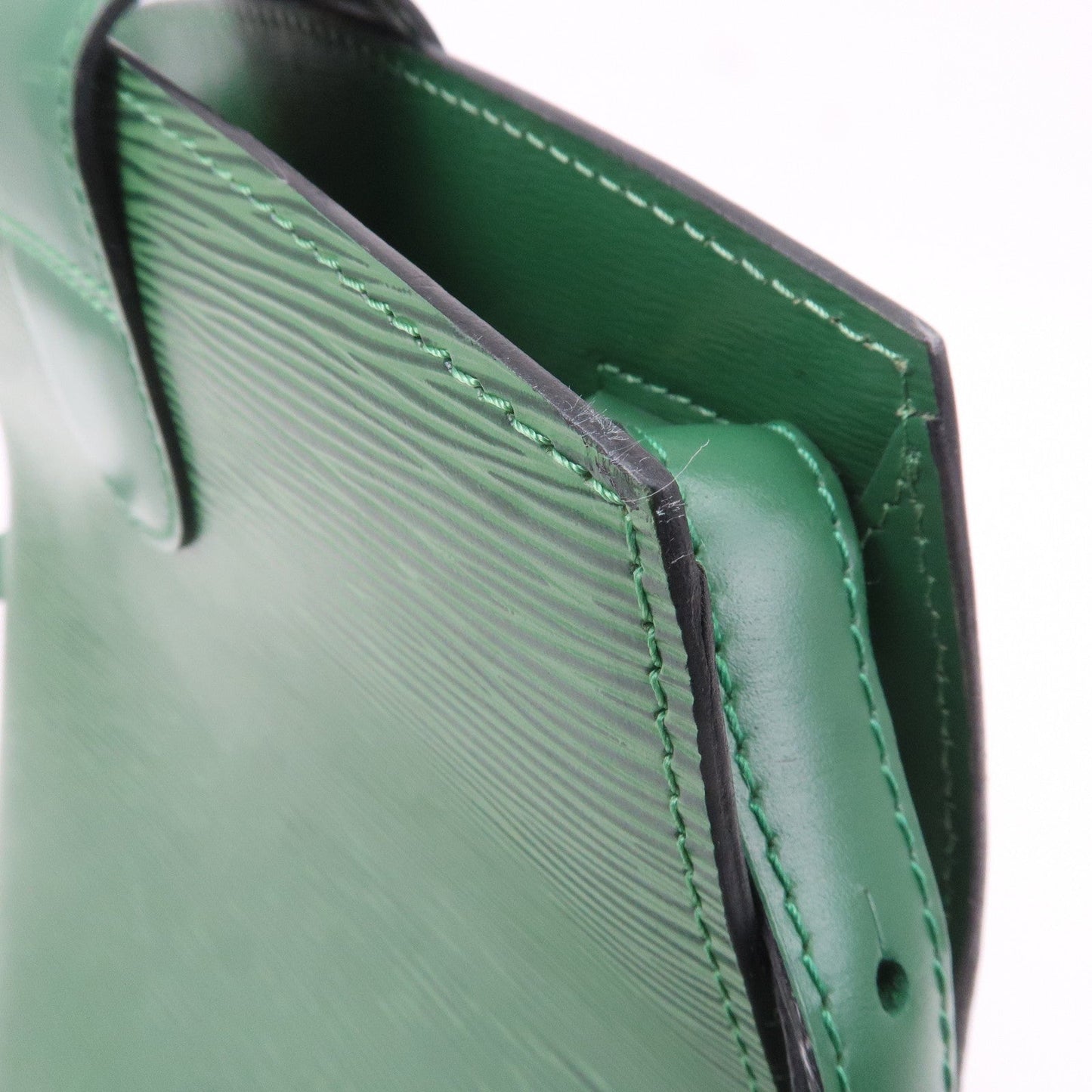 Louis Vuitton Epi Cluny Shoulder Bag Borneo Green M52254