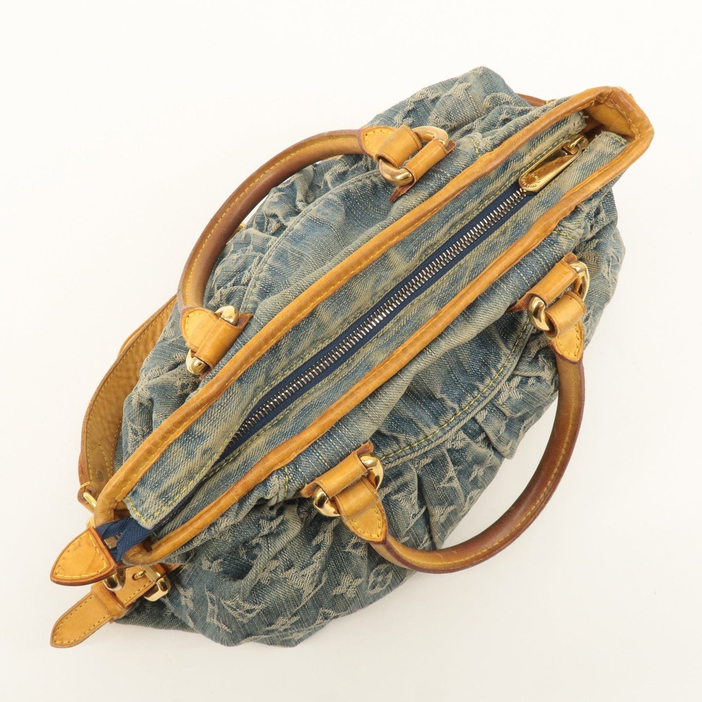 Louis Vuitton Monogram Denim Neo Cabby MM 2Way Bag M95349