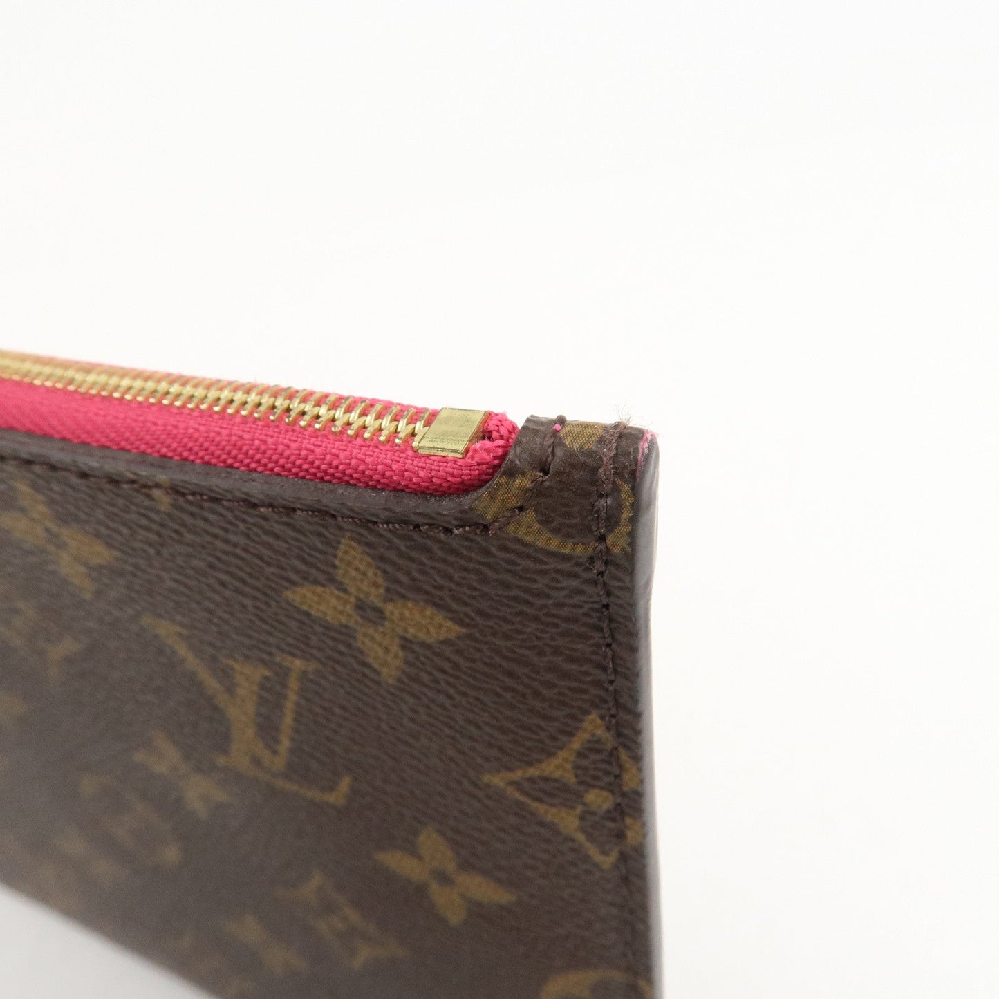 Louis Vuitton Monogram Pouch for Neverfull MM Brown