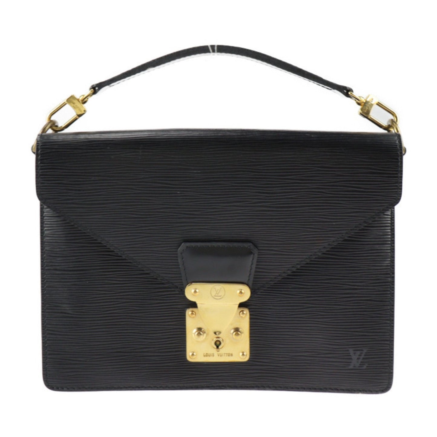 Louis Vuitton Sellier  Leather Clutch Bag