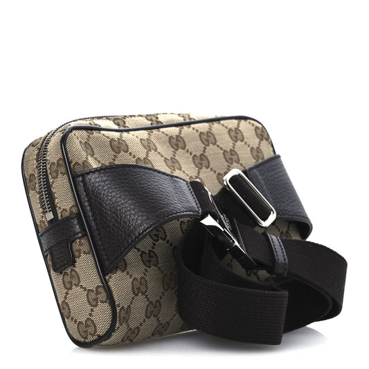 Amelia Monogram Belt Bag Dark Brown