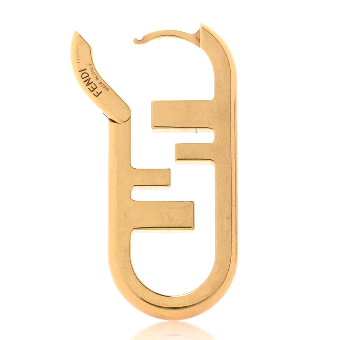 Amelia Metal FF O'Lock Single Earring Gold