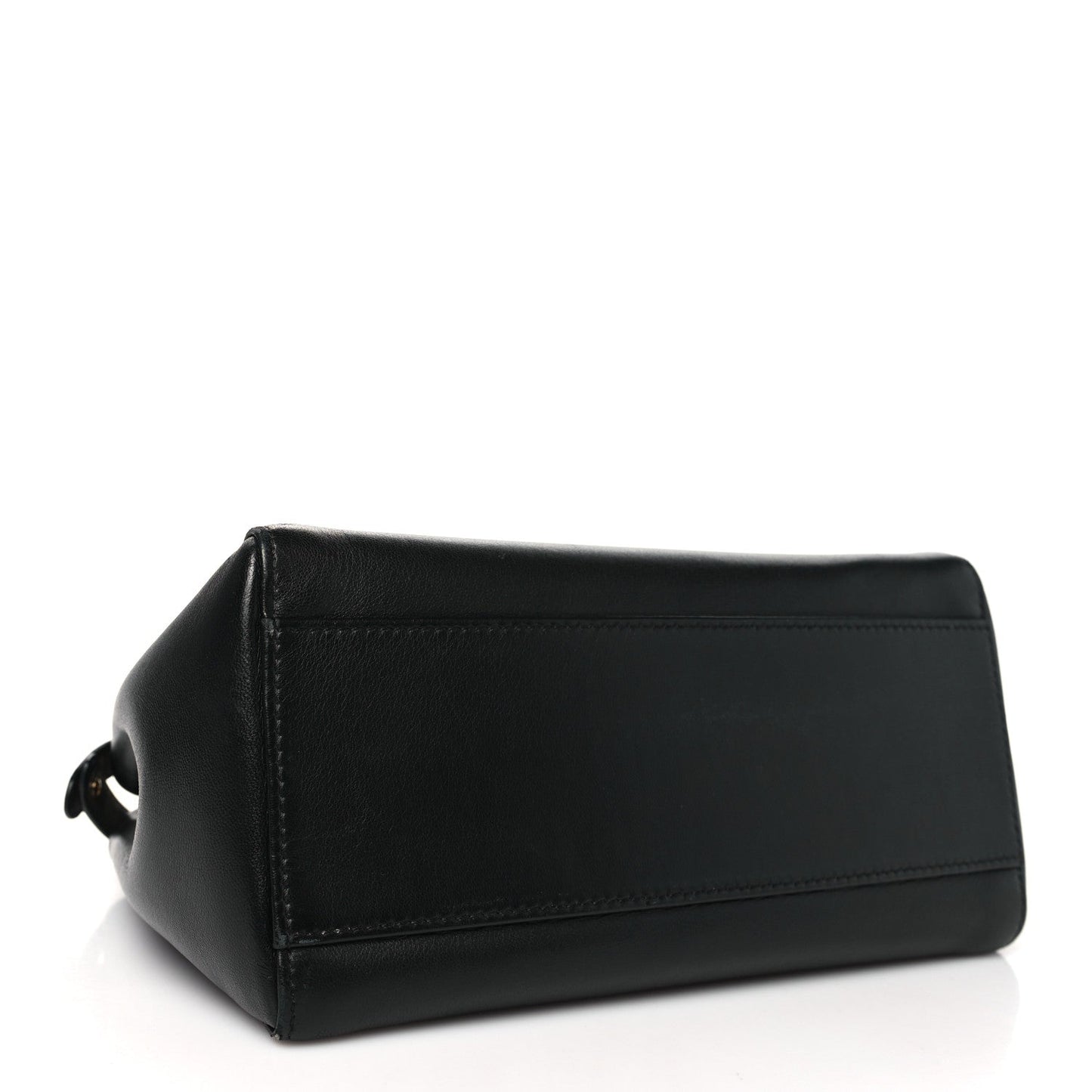 Amelia Nappa Mini Peekaboo Iconic Satchel Black