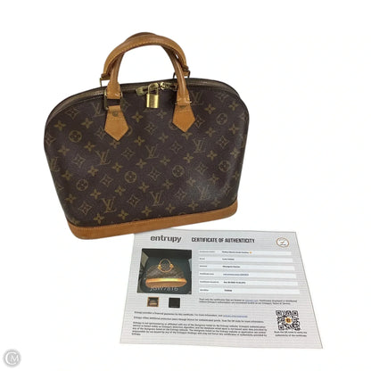 Handbag Luxury Designer By Louis Vuitton, Size: Medium