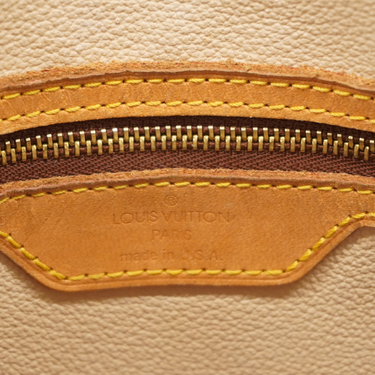 Louis Vuitton  Monogram Petite Bucket Tote Bag