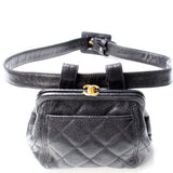 Chanel Kisslock   Bum Caviar Bag