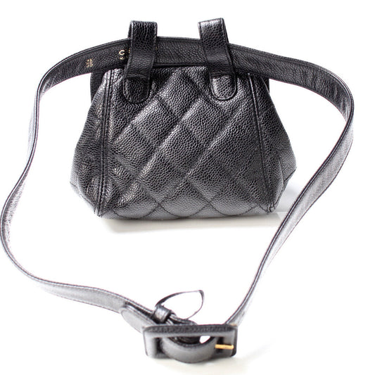 Chanel Kisslock   Bum Caviar Bag