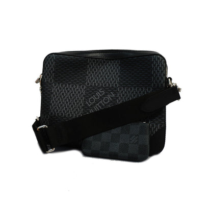 Louis Vuitton Shoulder Bag Damier Graphite 3D Trio Messenger