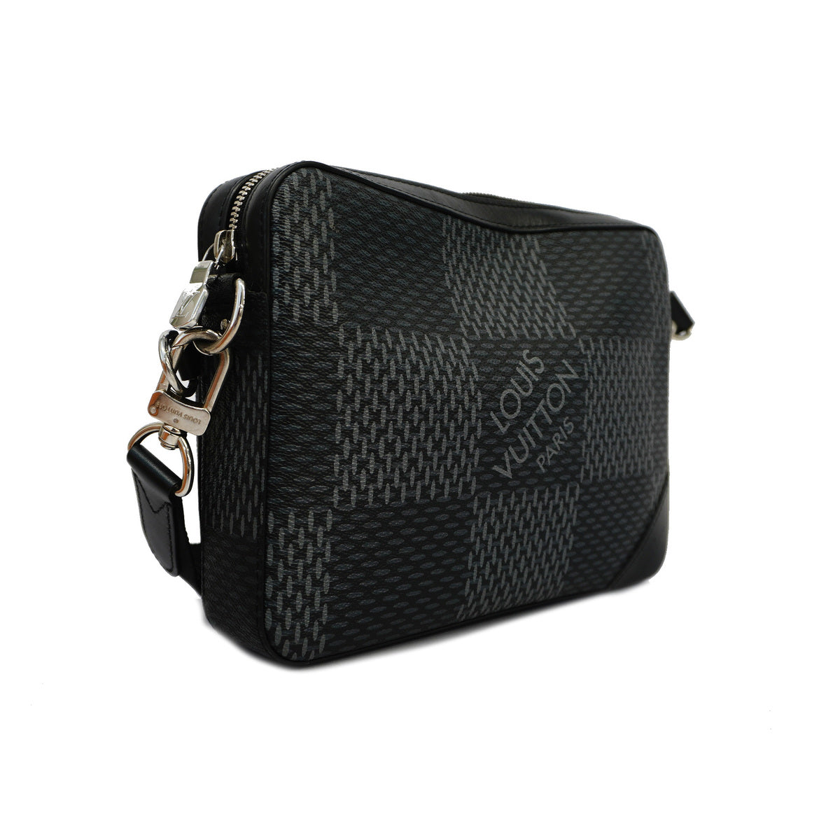 Louis Vuitton Shoulder Bag Damier Graphite 3D Trio Messenger