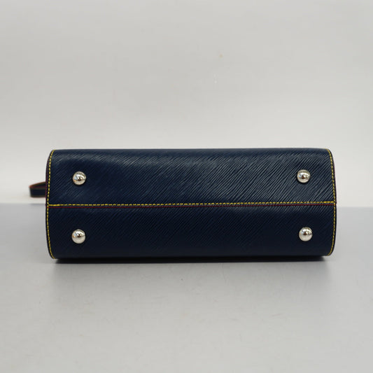 Louis Vuitton 2Way Shoulder Bag Epi Twist Tote Andigo Blue
