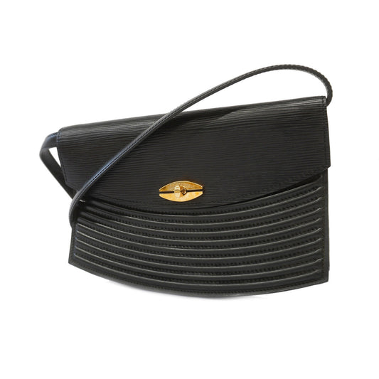 Louis Vuitton Shoulder Bag Epi Purbourg Noir