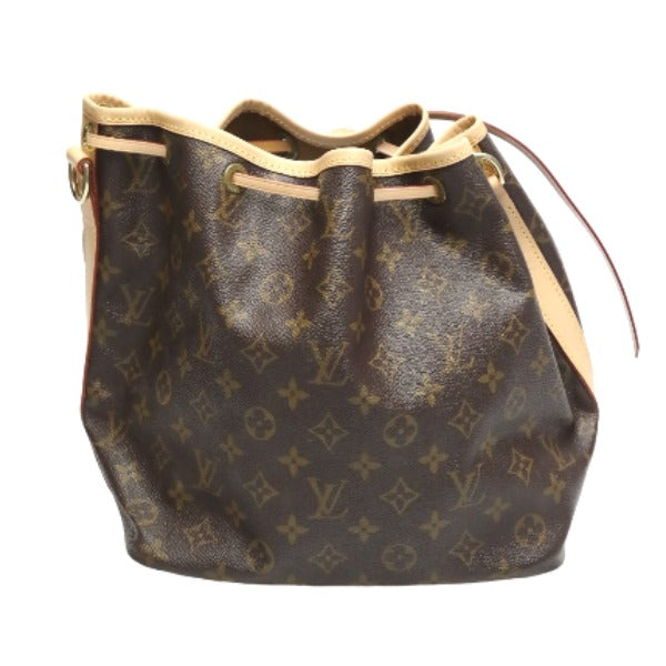 Louis Vuitton  Drawstring Monogram Petite Noe Shoulder Bag