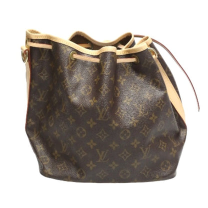 Louis Vuitton  Drawstring Monogram Petite Noe Shoulder Bag