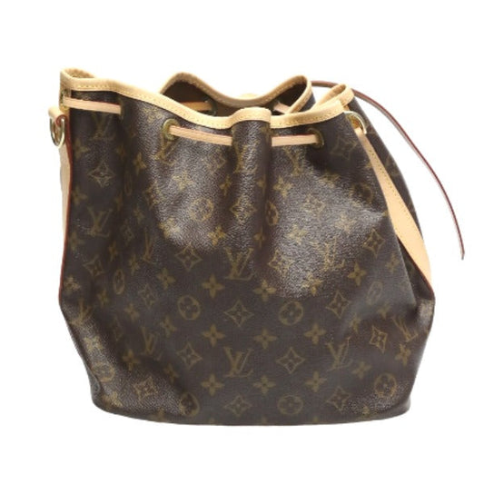 Louis Vuitton  Drawstring Monogram Petite Noe Shoulder Bag