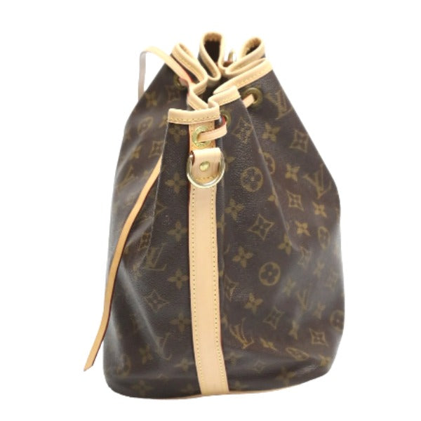 Louis Vuitton  Drawstring Monogram Petite Noe Shoulder Bag
