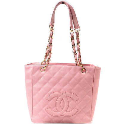 Chanel Petite Shopping Tote Caviar Bag