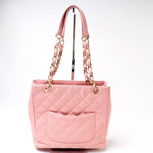Chanel Petite Shopping Tote Caviar Bag