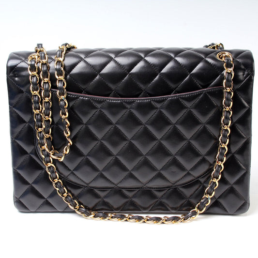 Chanel Classic Flap Maxi Lambskin 14-16M Bag