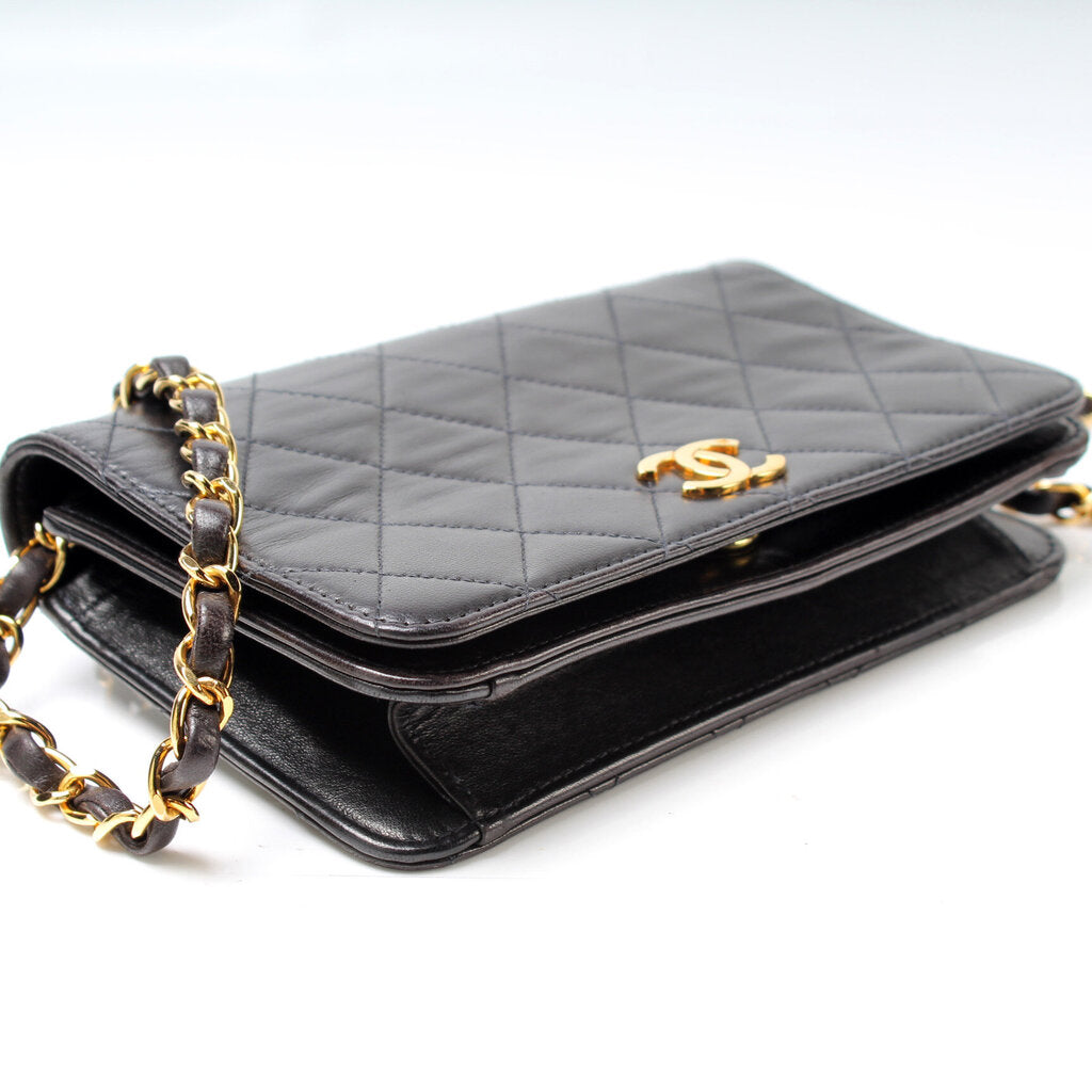 Chanel Quilted Lamb   Flap 5M Bag