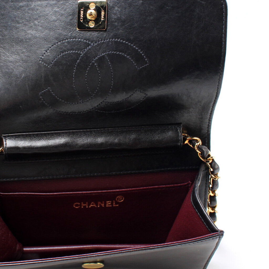 Chanel Quilted Lamb   Flap 5M Bag