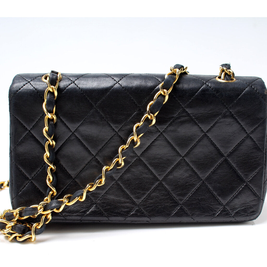 Chanel CC Quilted Lambskin   Mini Flap Bag