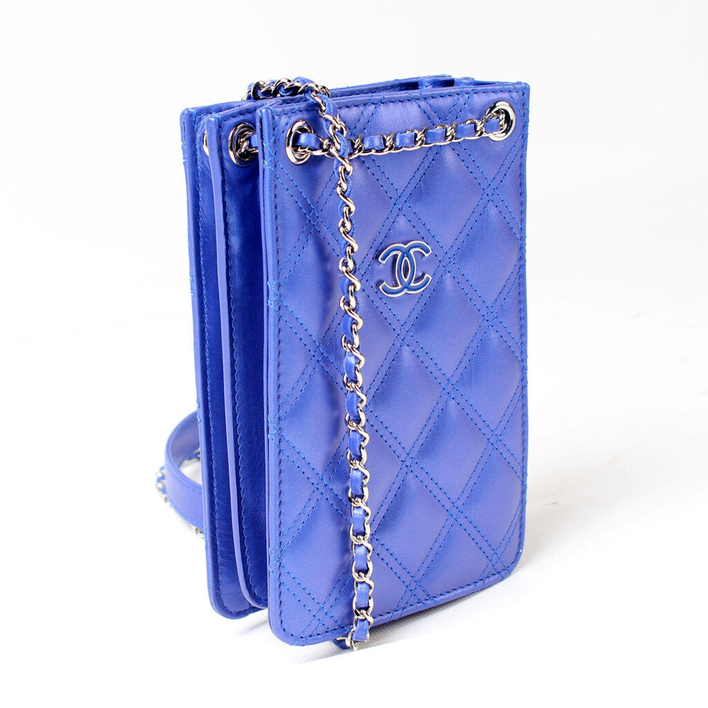 Chanel Quilted CC Phone Holder Bag