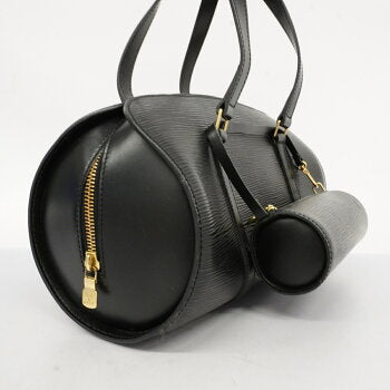 Louis Vuitton Epi Soufflot Handbag Noir Black
