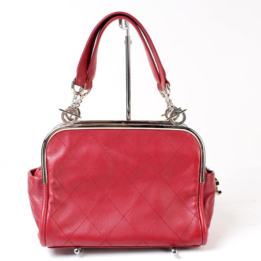 Chanel Frame Small Soft Leather Tote Bag