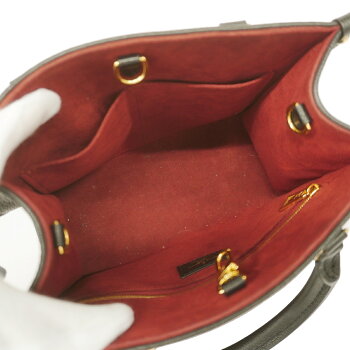 Louis Vuitton Bicolor Monogram Implant On The Go PM Handbag Black