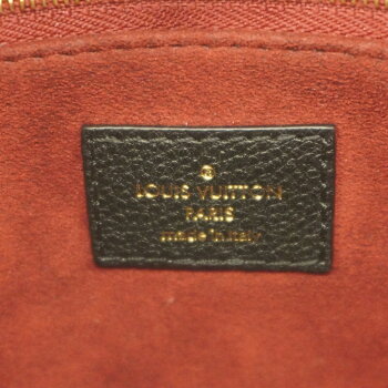 Louis Vuitton Bicolor Monogram Implant On The Go PM Handbag Black