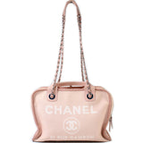 Chanel Deauville Bowling Canvas 20M Bag