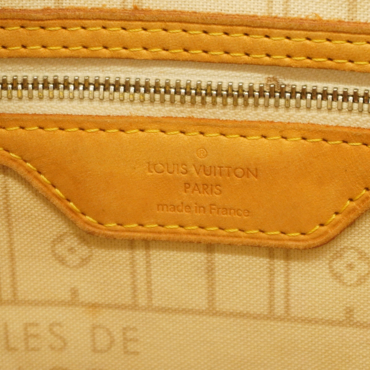 Louis Vuitton  Damier Azur Neverfull MM Tote Bag
