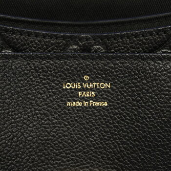Louis Vuitton Monogram Emplant Blanche BB Shoulder Bag Black