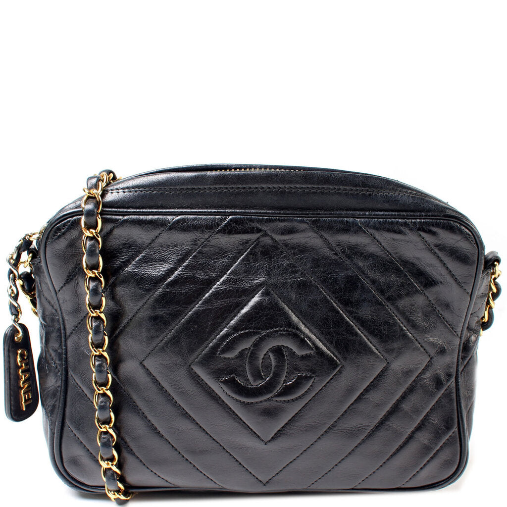 Chanel Quilted   Camera Bag
