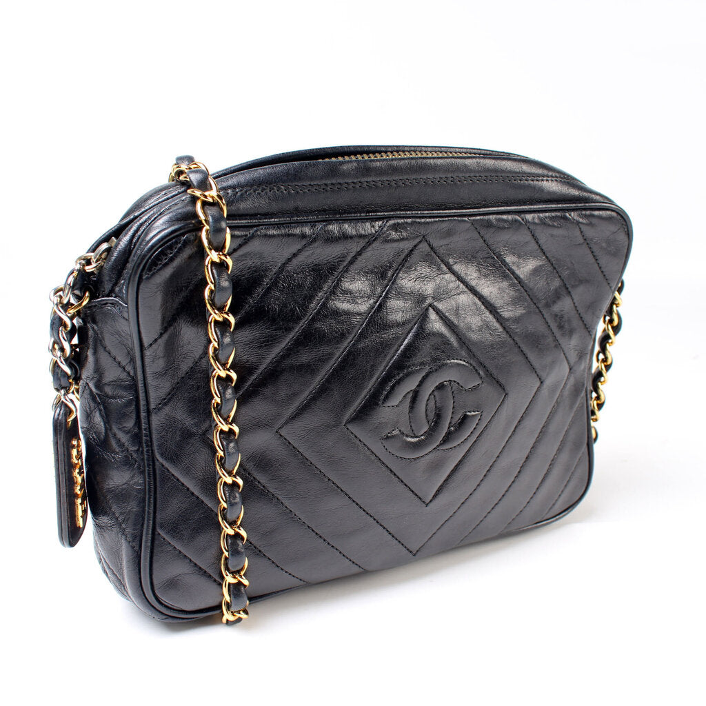 Chanel Quilted   Camera Bag