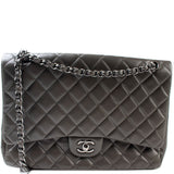 Chanel Classic Flap Maxi Single Flap Lambskin Bag
