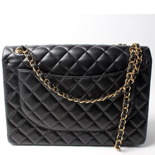 Chanel Classic Flap Maxi Lambskin 15M Bag