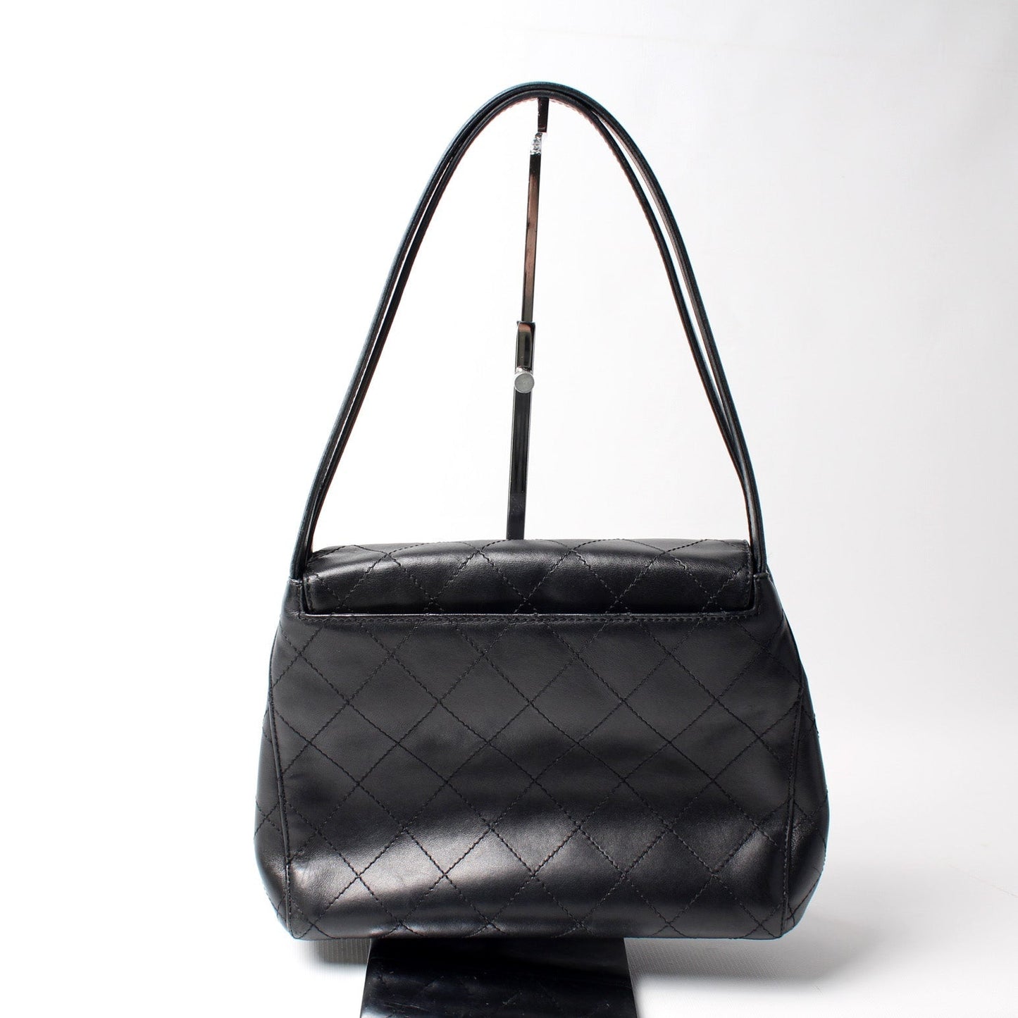 Chanel CC Flap   Evening Lambskin Bag