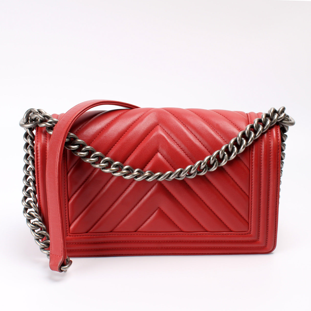 Chanel Boy Flap Medium Old Lambskin 25M