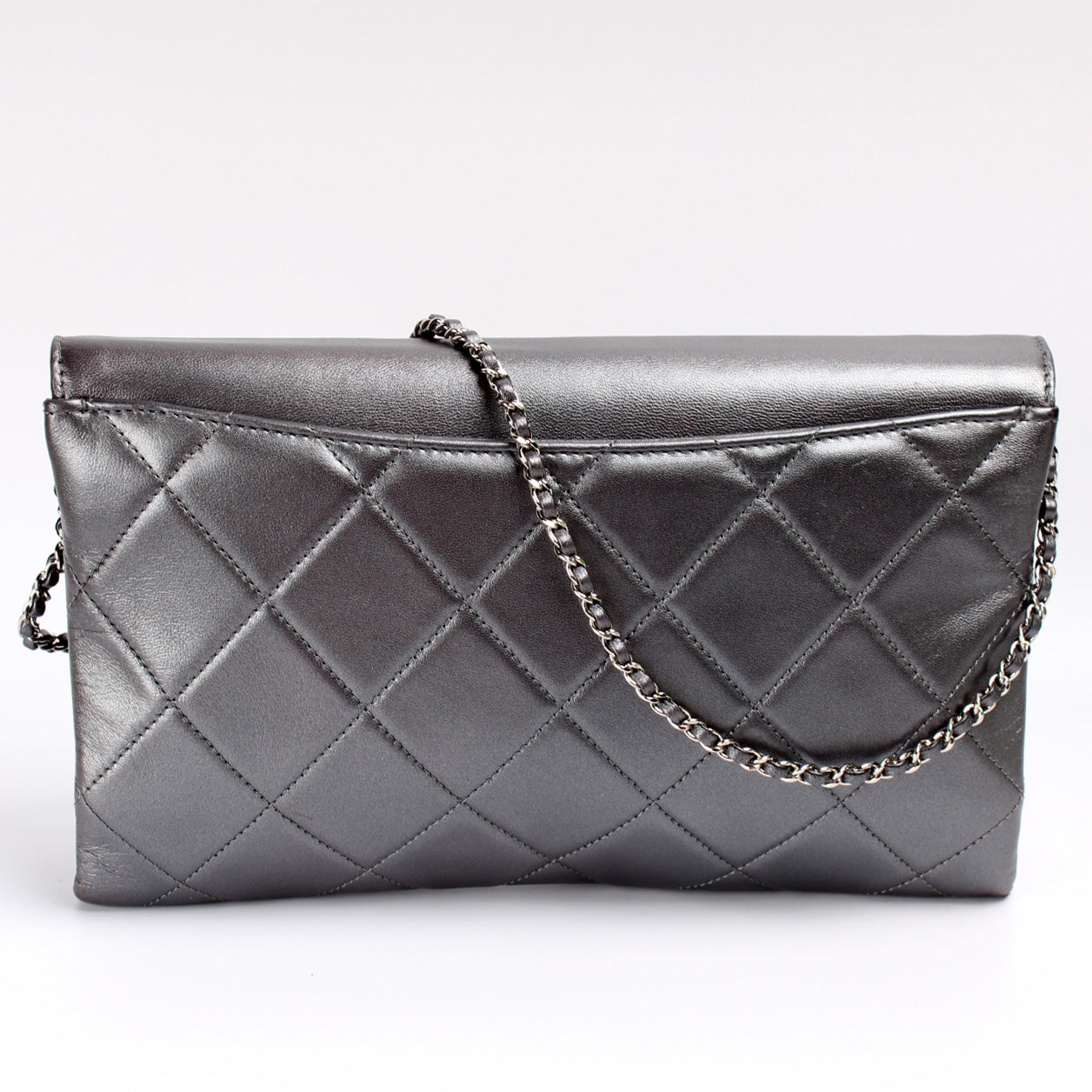 Chanel Chain Clutch Retro Label Lambskin 23M Bag