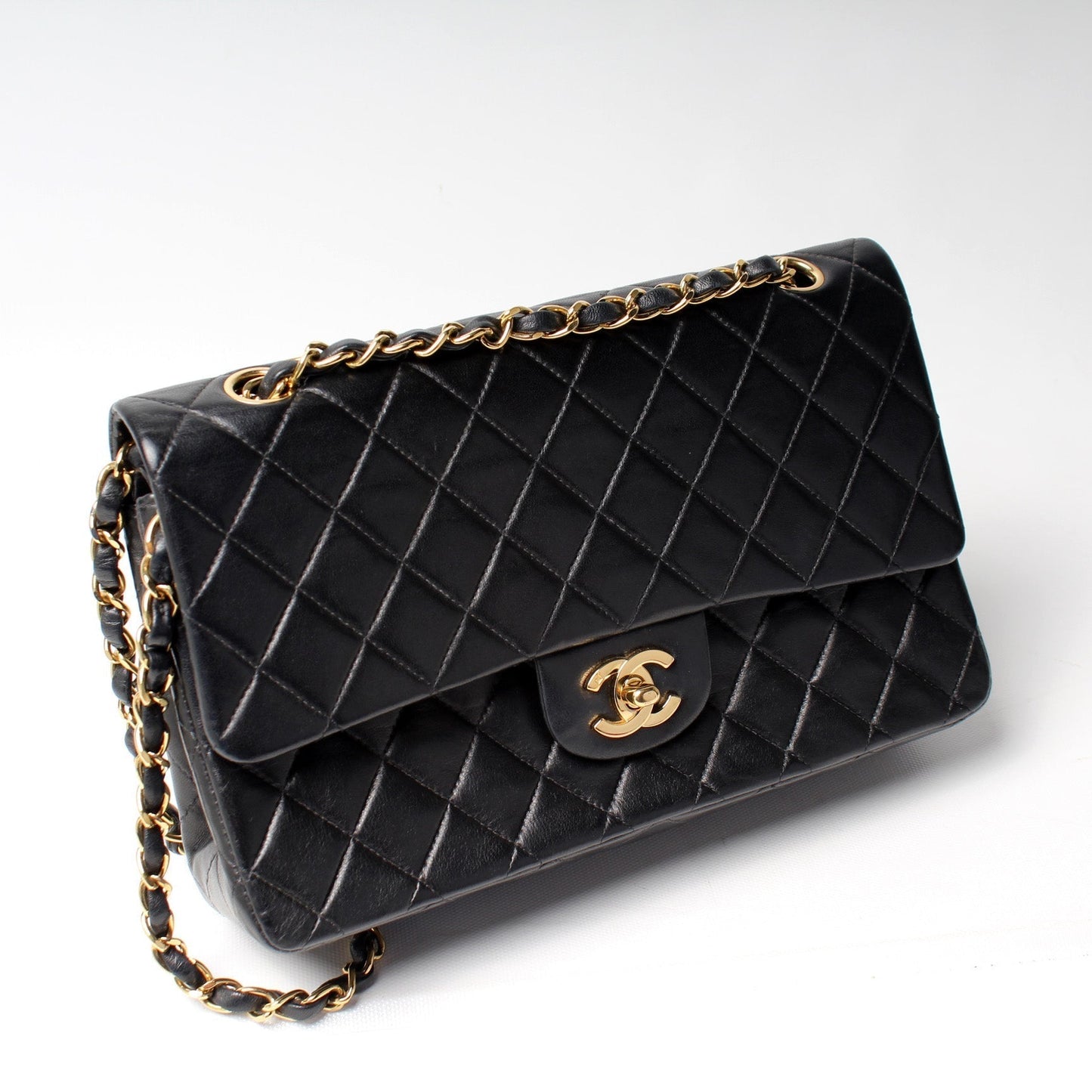 Chanel Classic Flap Medium Lambskin 1M Bag