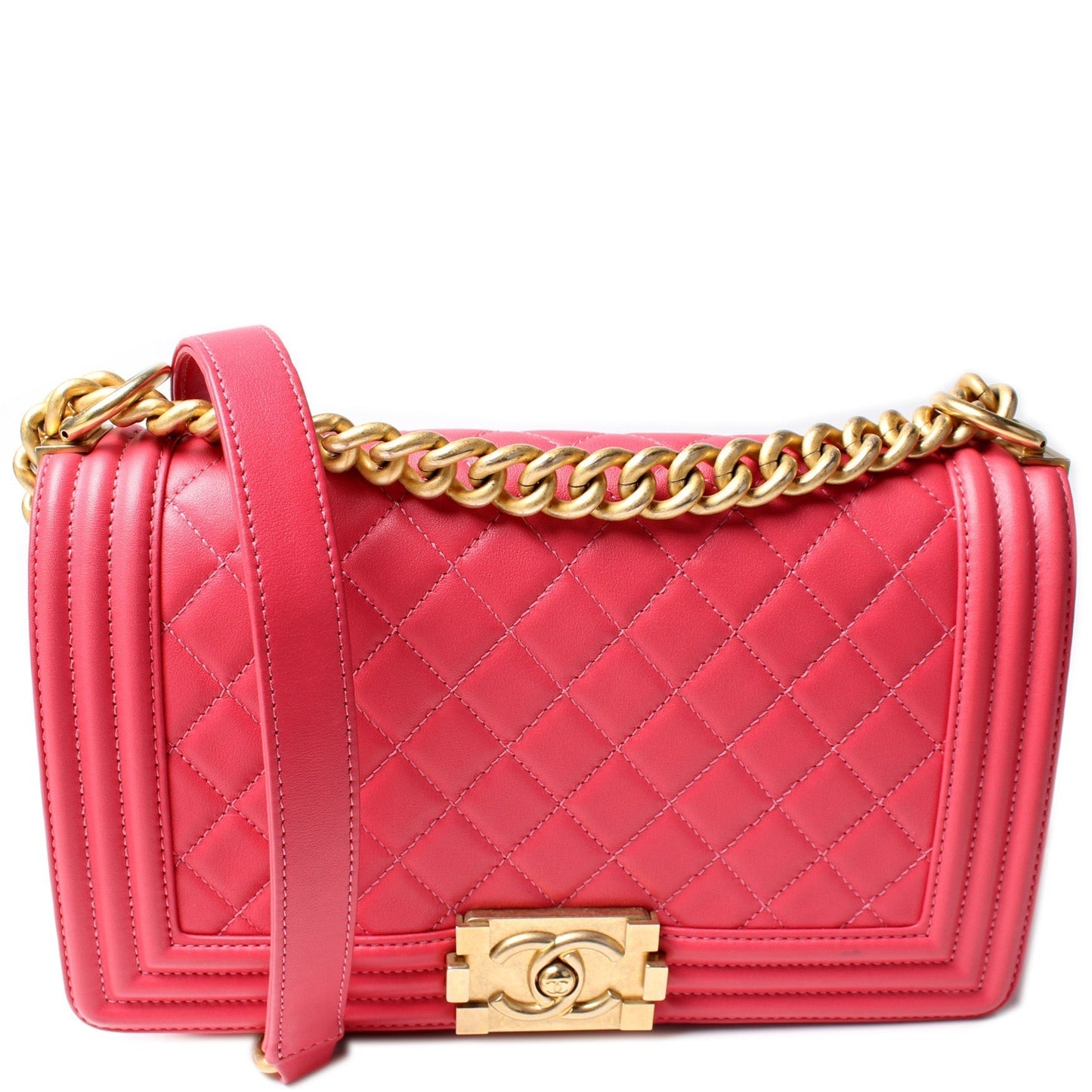 Chanel oy Flap Medium New Lambskin 29M