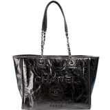 Chanel Deauville Small Glazed Calf Bag