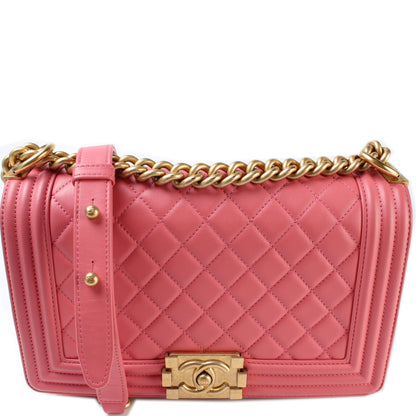 Chanel Boy Flap Medium Lambskin Older