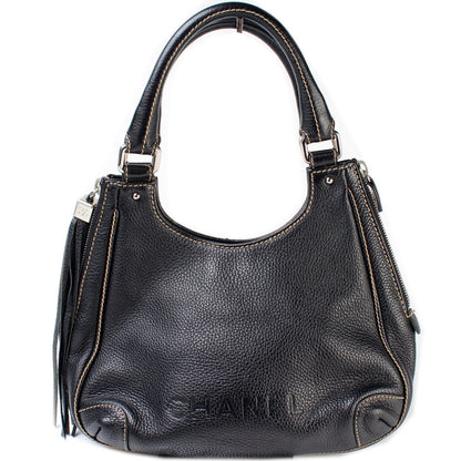 Chanel Lax Fringe Pull Medium Shoulder Bag