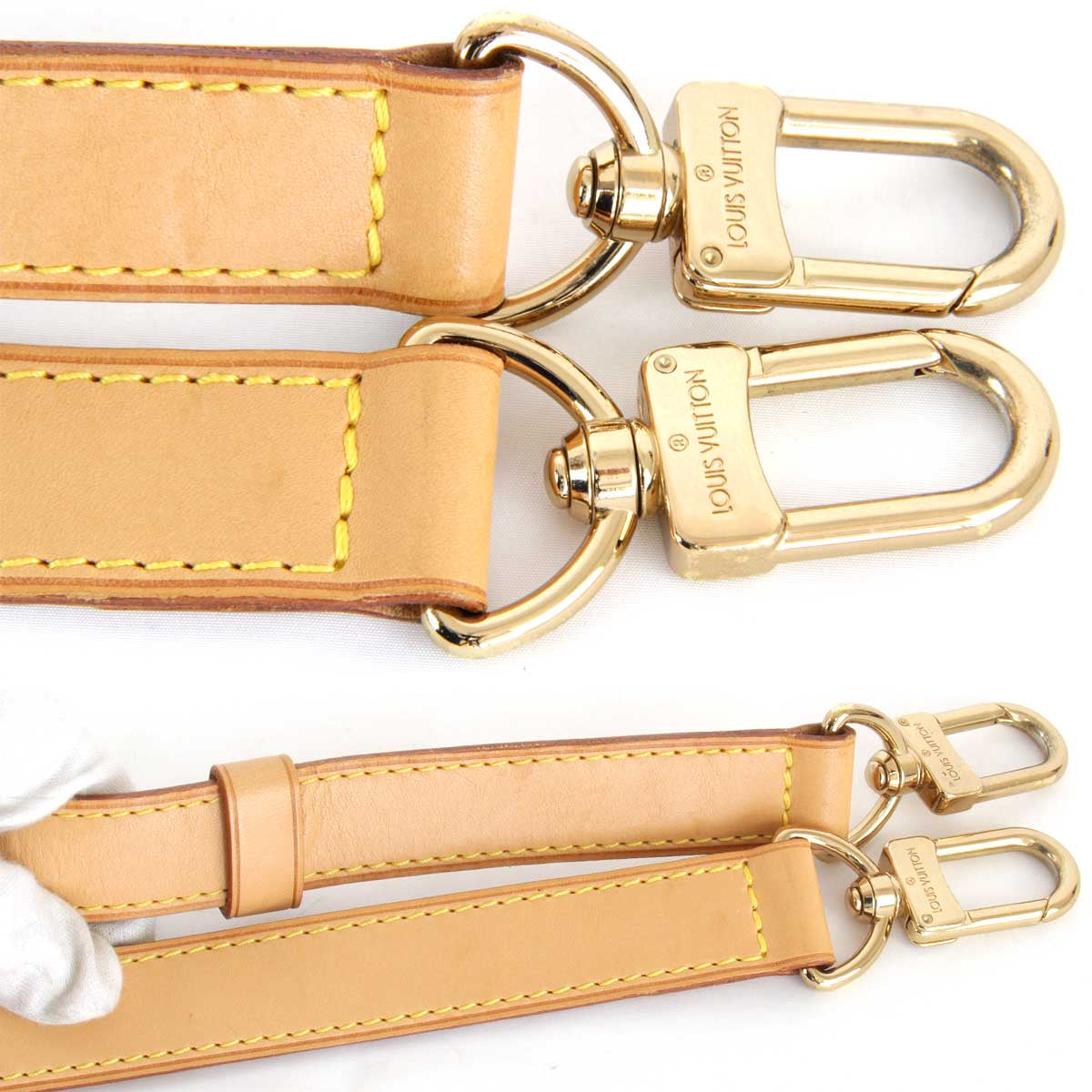 Louis Vuitton Shoulder Strap Nume Leather Brown