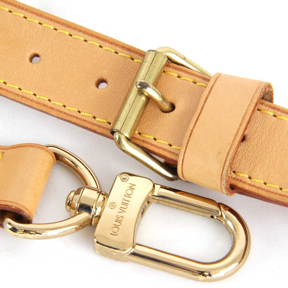 Louis Vuitton Shoulder Strap Nume Leather Brown