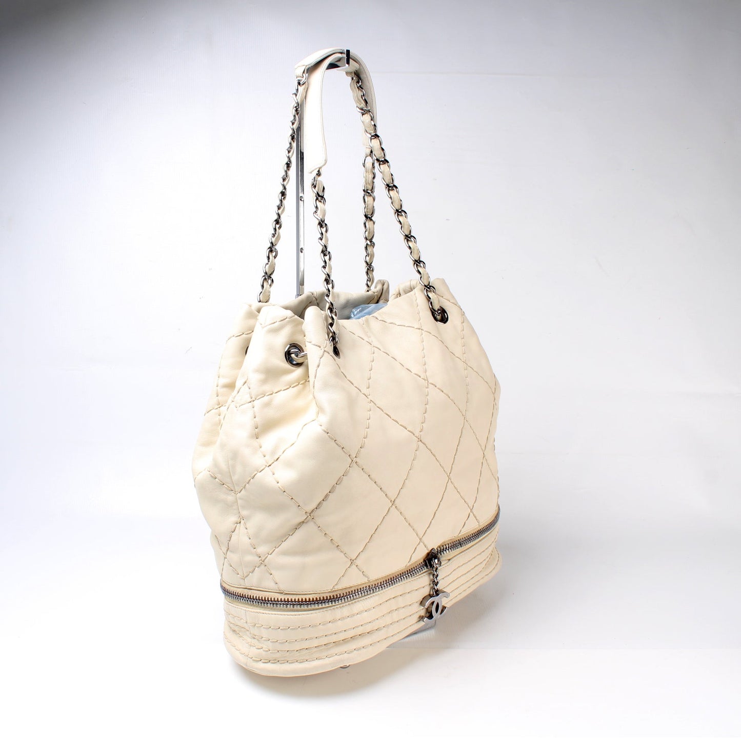 Chanel Expandable Ligne Drawstring Bag